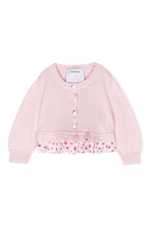 pink cotton cardigan SIMONETTA KIDS | SU9030X0018515